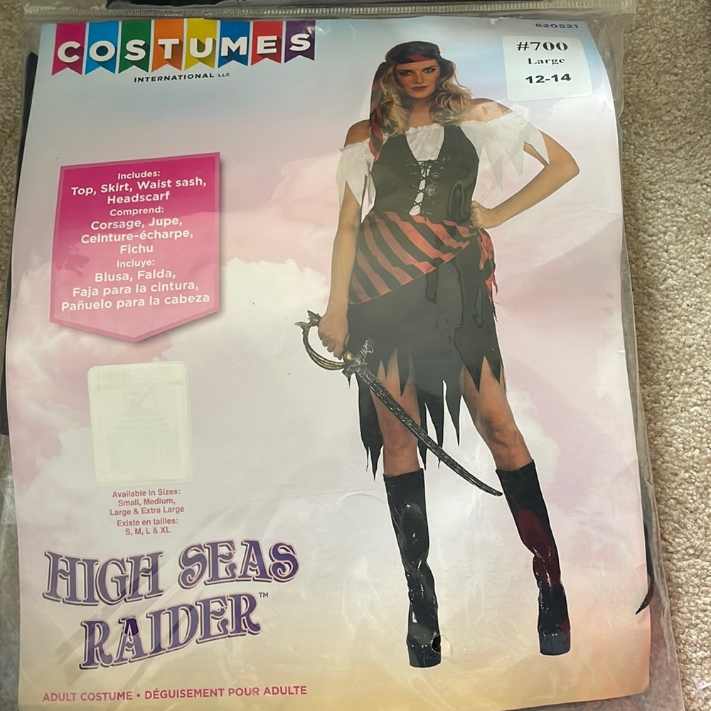 Women’s pirate Halloween costume